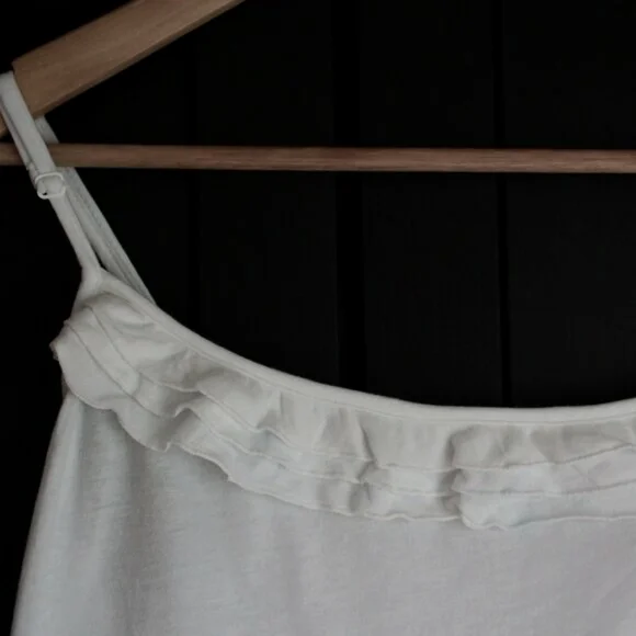 Talbots Ruffle Tank Top - Picture 3 of 8